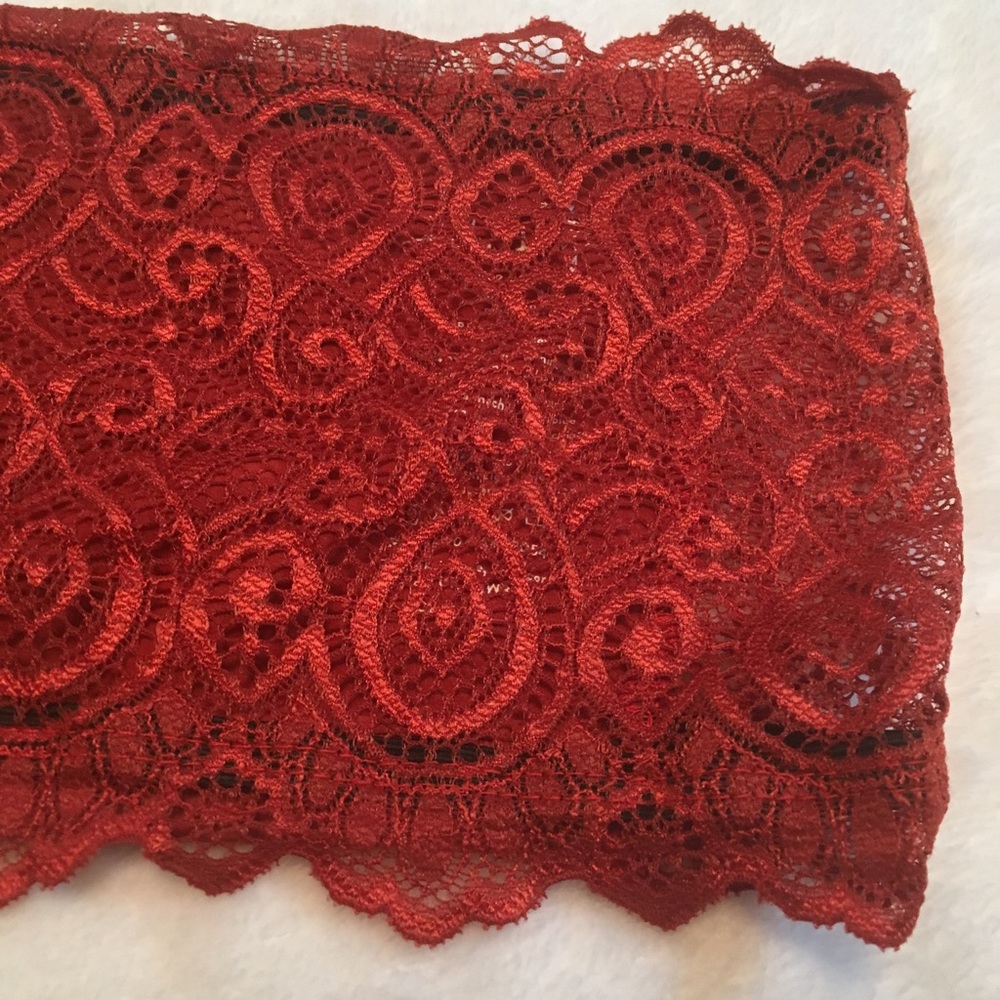 LAST CHANCE Free People Lace Bandeau NWOT - Picture 5 of 8